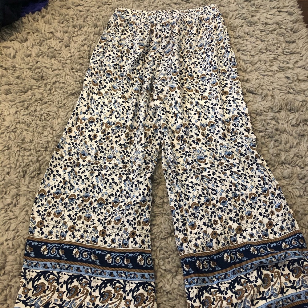 Flowy Pattern Pants - image 6